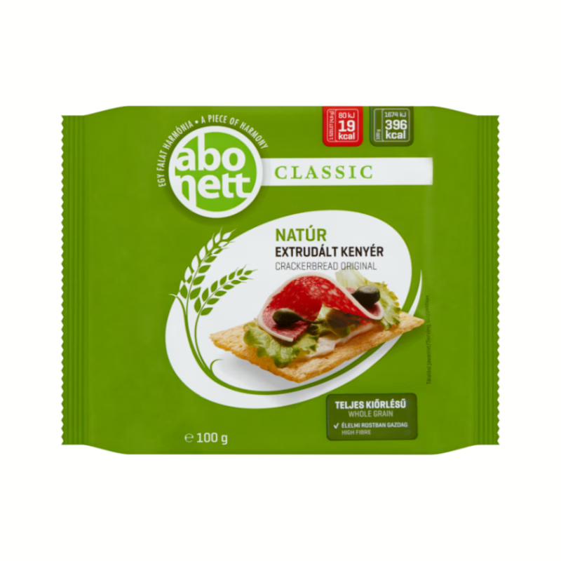 Abonett extrudált kenyér natúr 100g