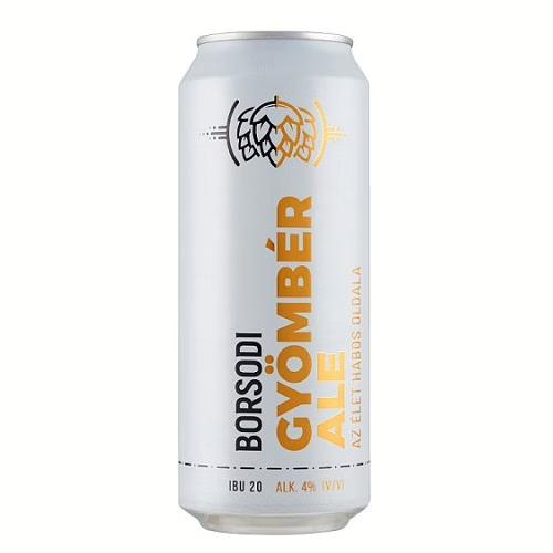 Borsodi Gyömbér Ale 4% 0.5l doboz