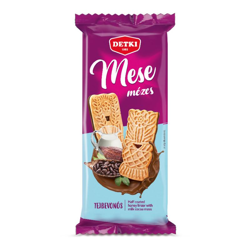 Detki Mese Mézes Linzer tejcsokis 180g