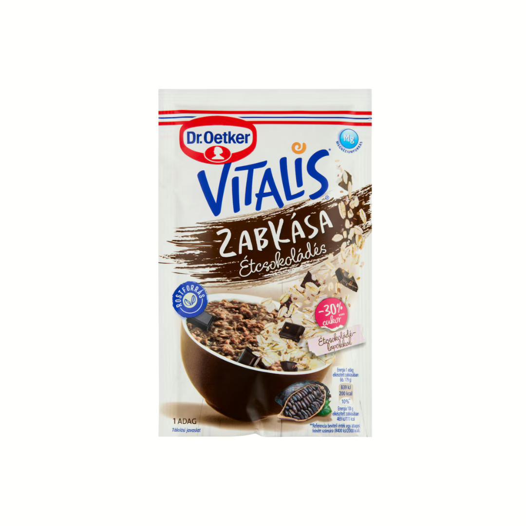 Dr.Oetker Vitalis Zabkása étcsokis 54g