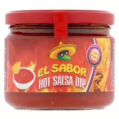 El Sabor Hot Salsa Dip 300g