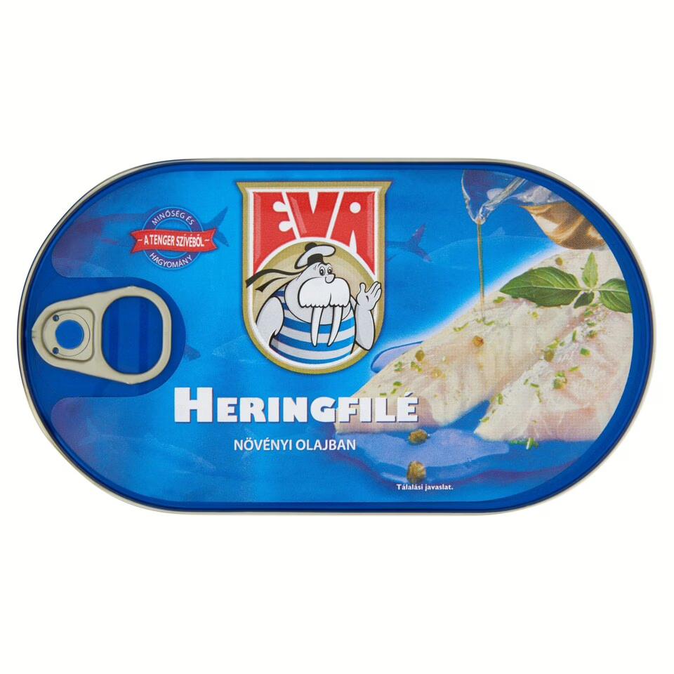 Eva Heringfilé növényi olajban 170g