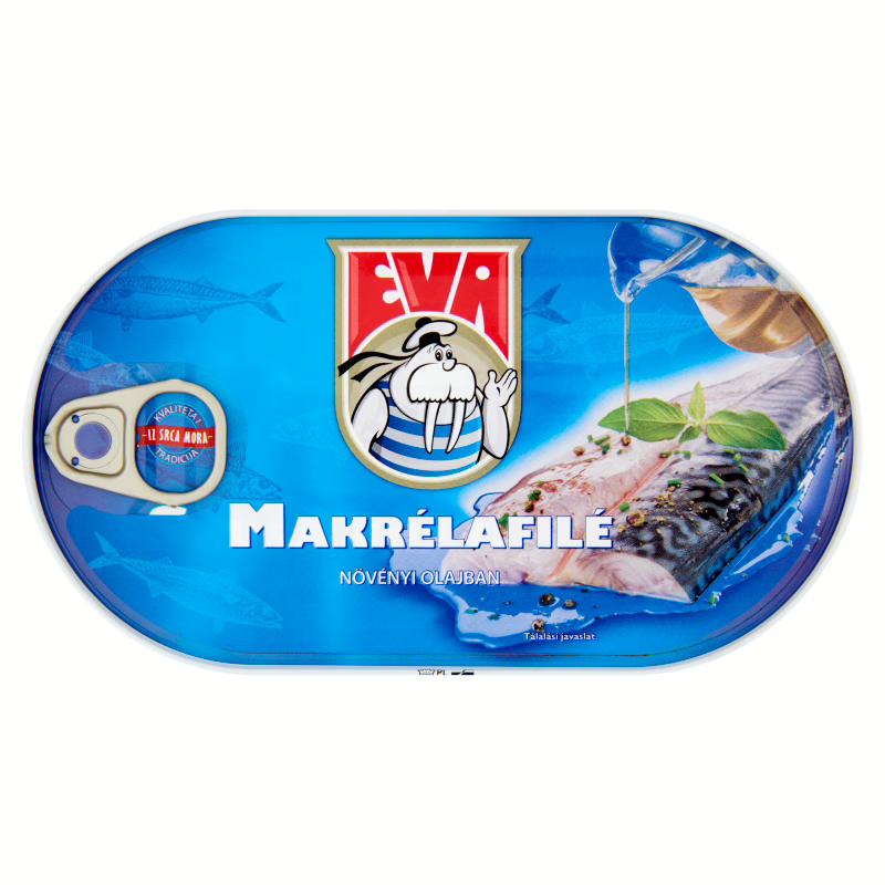 Eva Makrélafilé növényi olajban 170g