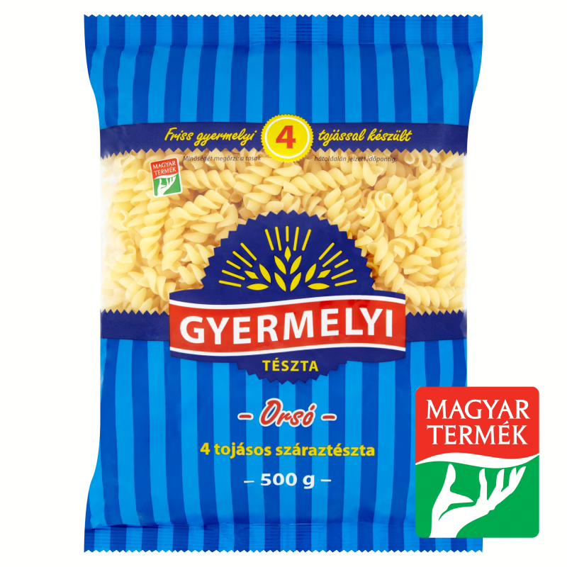 Gyermelyi orsó száraztészta 500g