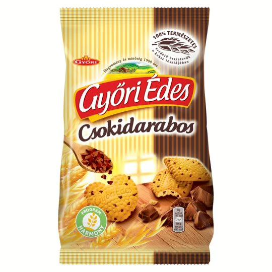 Győri Édes Csokidarabos keksz 150g