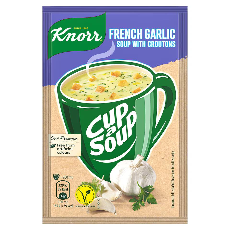 Knorr instant Fokhagymakrémleves 18g