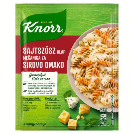 Knorr Sajtszósz fix alap 29g