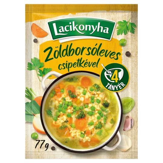 Lacikonyha zöldborsóleves 77g