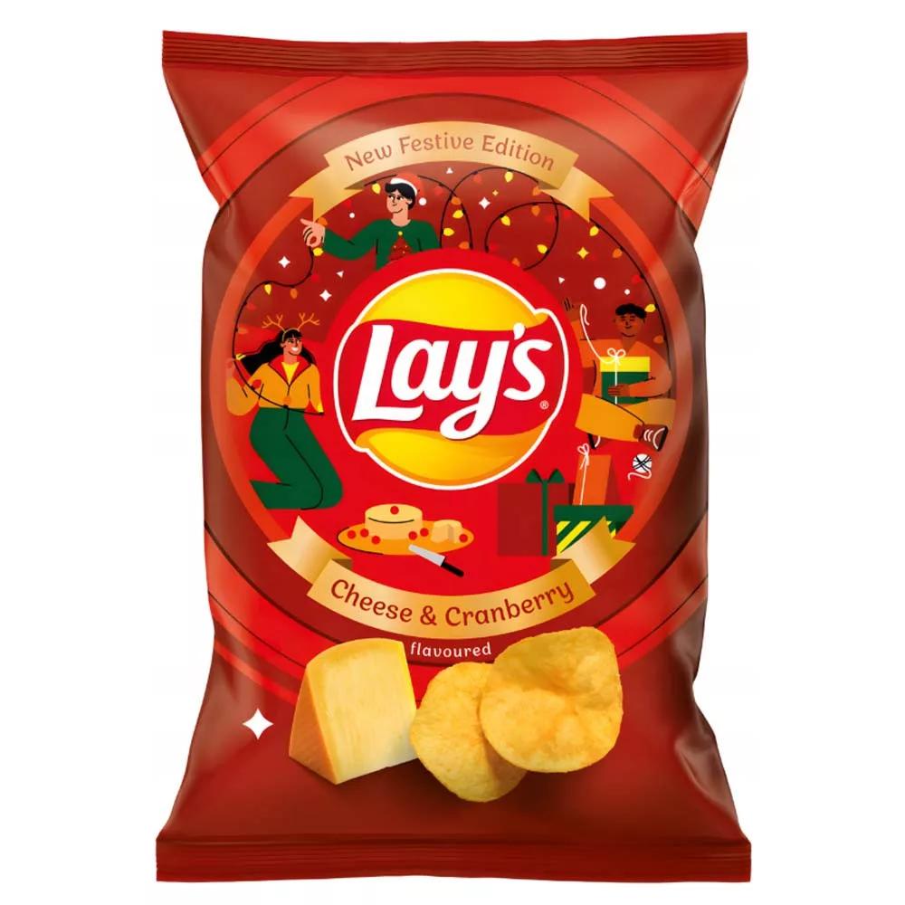 Lay's Festive Cheese & Cranberry 130g