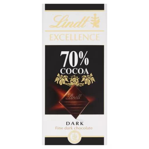 Lindt Excellence 70% csokoládé 100g
