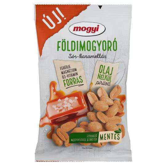 Mogyi sós földimogyoró karamell 130g