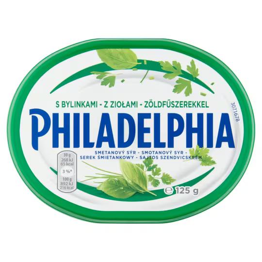 Philadelphia Zöldfűszeres 125g