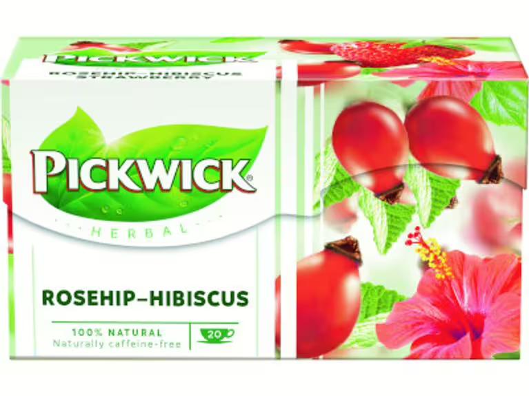 Pickwick Csipkebogyó-Hibiszkusz 20*2.5g