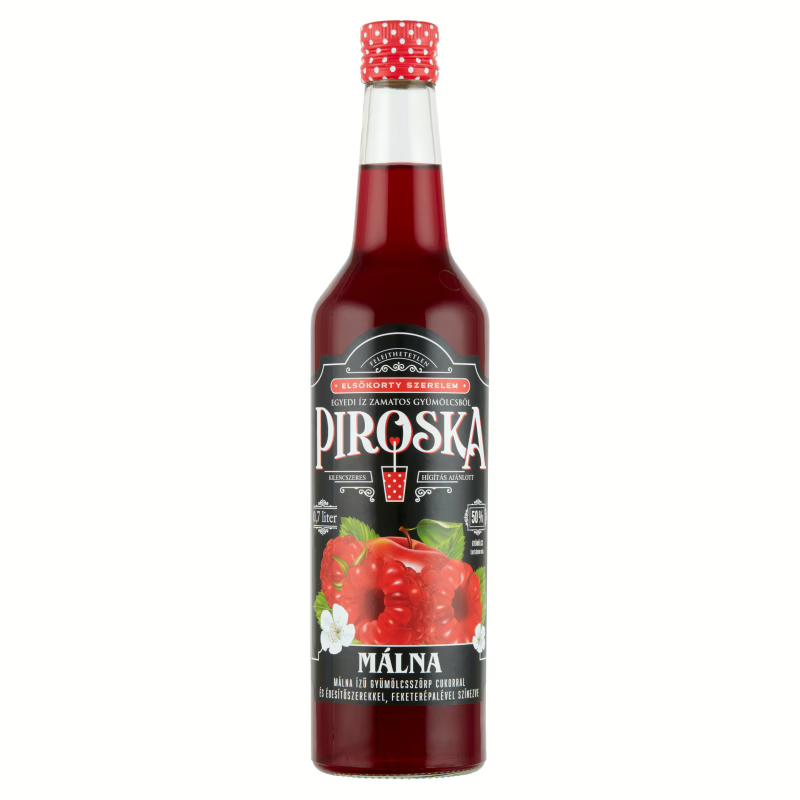 Piroska málna 50% 0.7l