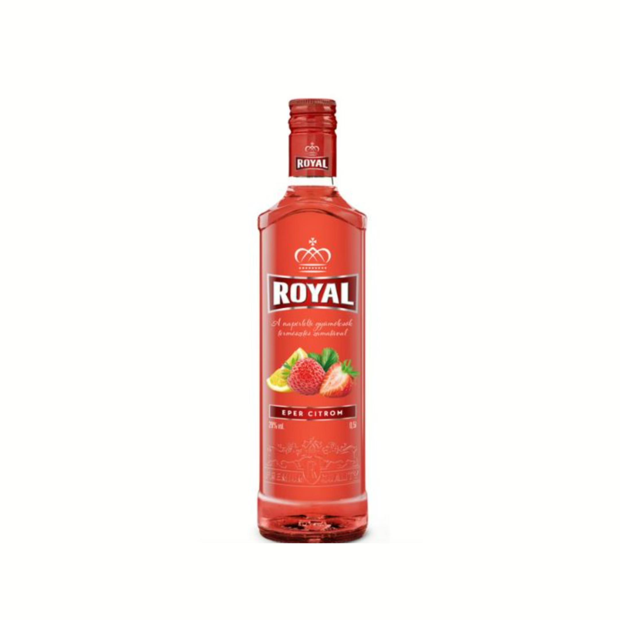 Royal Vodka Eper-Citrom 0.2l