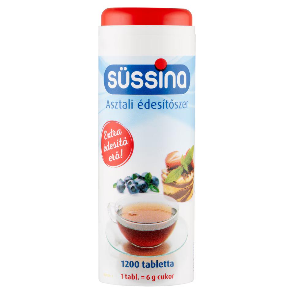 Süssina édesítő tabletta 1200db 72g