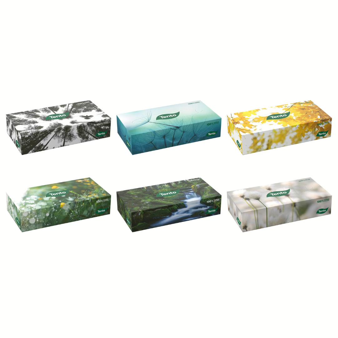 Tento Papírzsebkendő doboz 70db