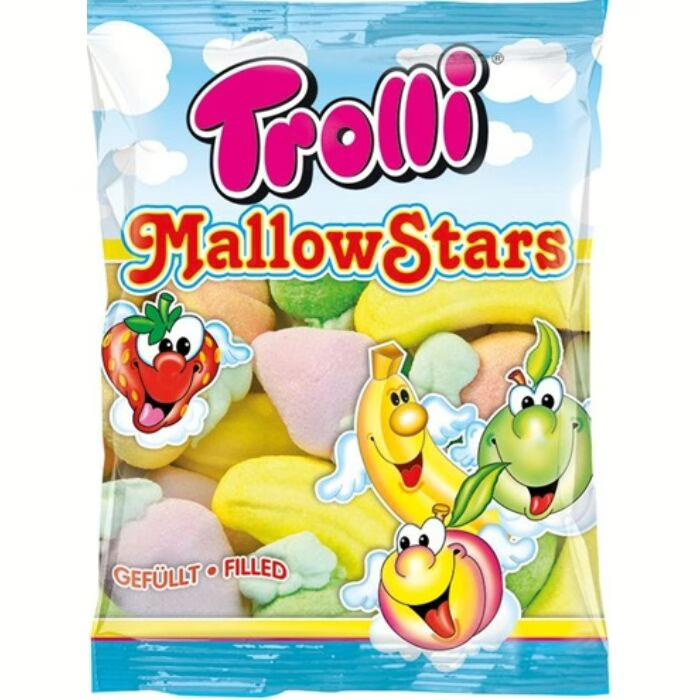Trolli mallow star vegyes 150g
