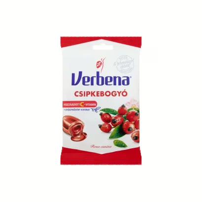 Verbena csipkebogyó cukorka 60g