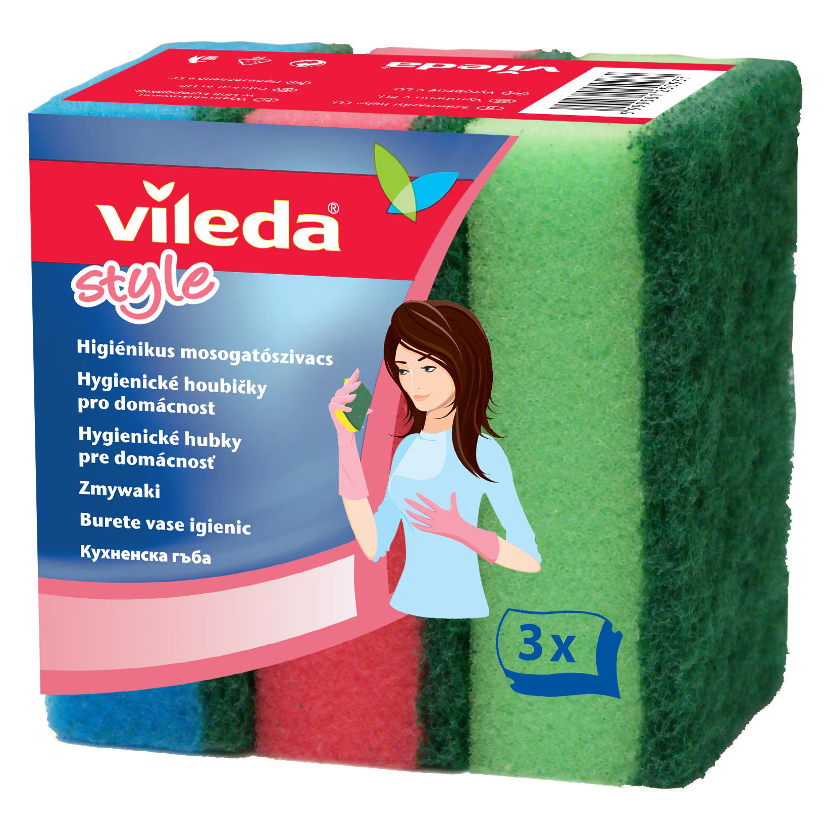 Vileda mosogatószivacs Rainbow 3db