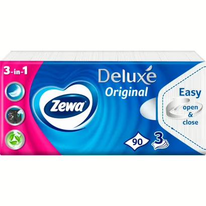Zewa Pure White papírzsebkendő 90db