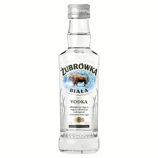 Zubrowka biala vodka 37.5% 0.2l